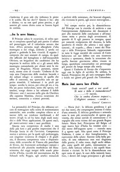 Cremona rivista mensile illustrata della Citta e Provincia