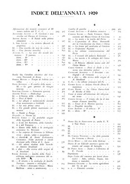 Cremona rivista mensile illustrata della Citta e Provincia