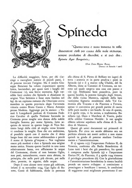 Cremona rivista mensile illustrata della Citta e Provincia