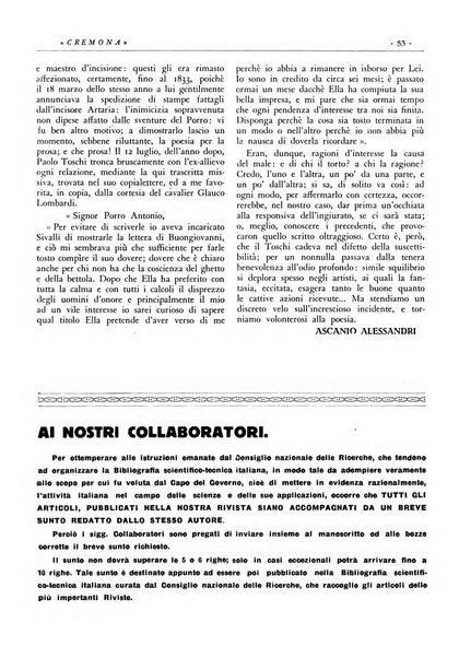 Cremona rivista mensile illustrata della Citta e Provincia