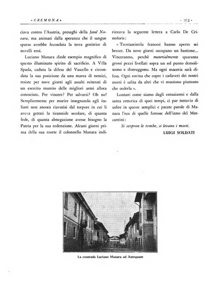 Cremona rivista mensile illustrata della Citta e Provincia