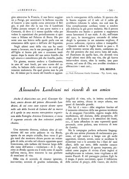 Cremona rivista mensile illustrata della Citta e Provincia