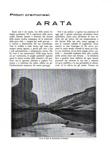 Cremona rivista mensile illustrata della Citta e Provincia