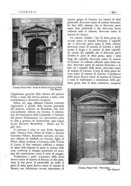 Cremona rivista mensile illustrata della Citta e Provincia