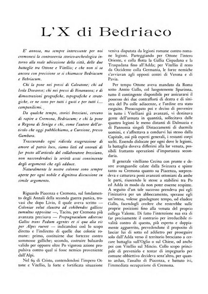 Cremona rivista mensile illustrata della Citta e Provincia