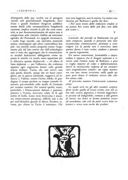 Cremona rivista mensile illustrata della Citta e Provincia