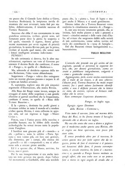 Cremona rivista mensile illustrata della Citta e Provincia