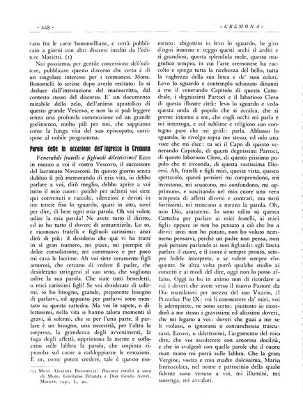 Cremona rivista mensile illustrata della Citta e Provincia