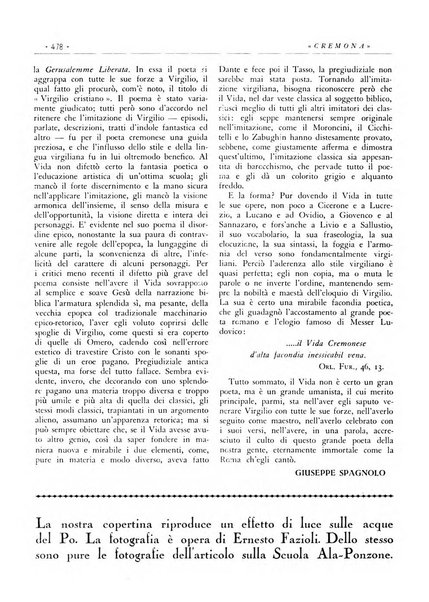 Cremona rivista mensile illustrata della Citta e Provincia