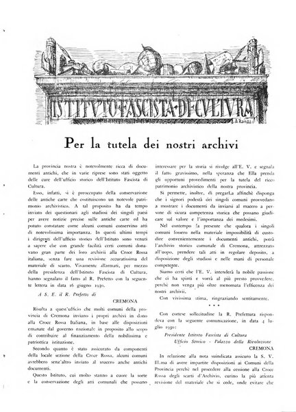 Cremona rivista mensile illustrata della Citta e Provincia