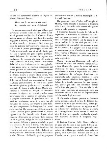 Cremona rivista mensile illustrata della Citta e Provincia