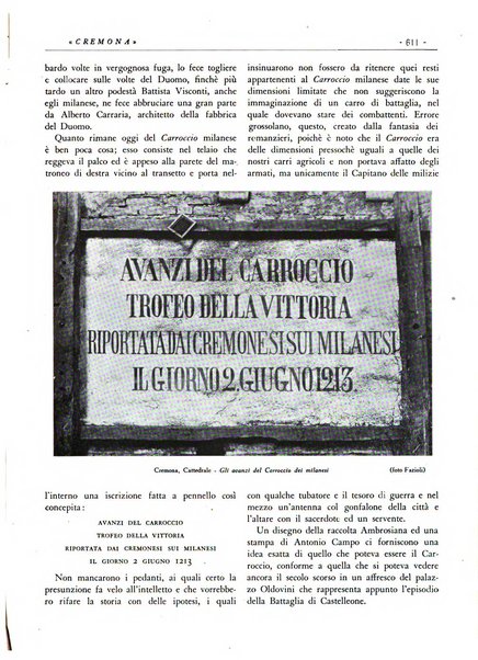 Cremona rivista mensile illustrata della Citta e Provincia