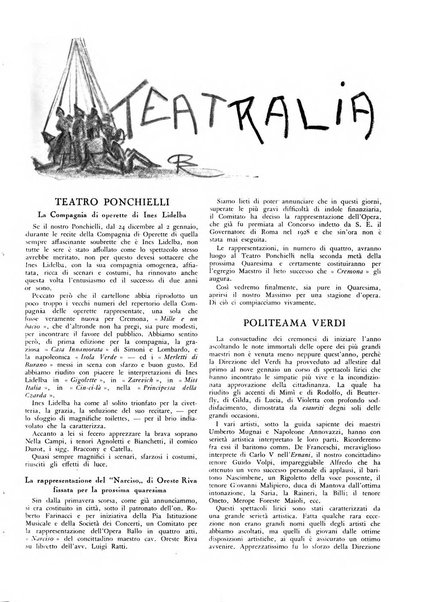 Cremona rivista mensile illustrata della Citta e Provincia