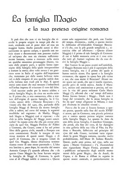 Cremona rivista mensile illustrata della Citta e Provincia