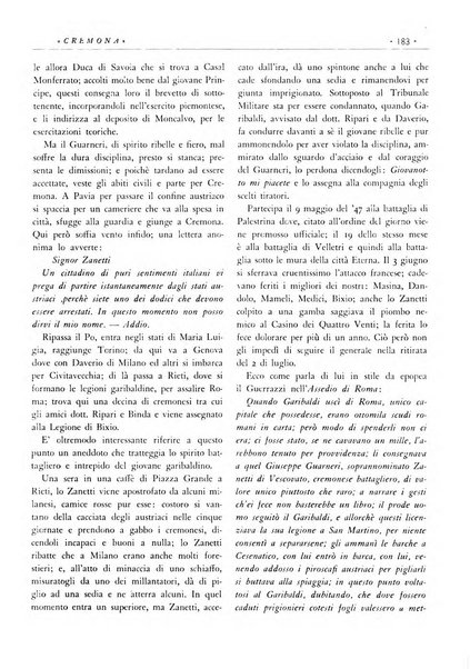 Cremona rivista mensile illustrata della Citta e Provincia