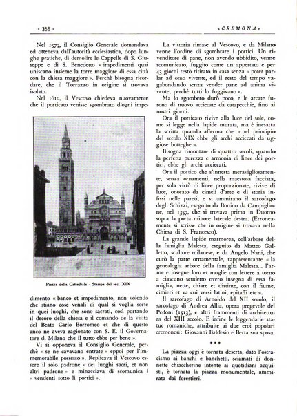 Cremona rivista mensile illustrata della Citta e Provincia