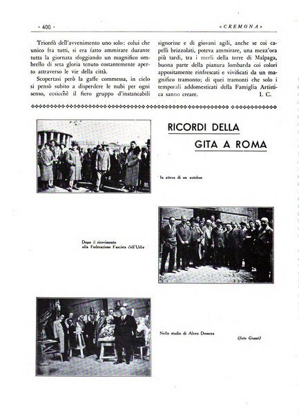 Cremona rivista mensile illustrata della Citta e Provincia