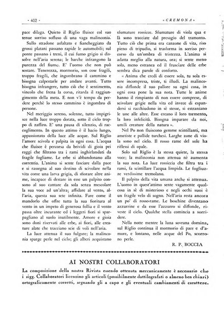 Cremona rivista mensile illustrata della Citta e Provincia