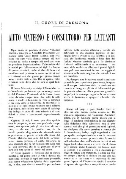 Cremona rivista mensile illustrata della Citta e Provincia