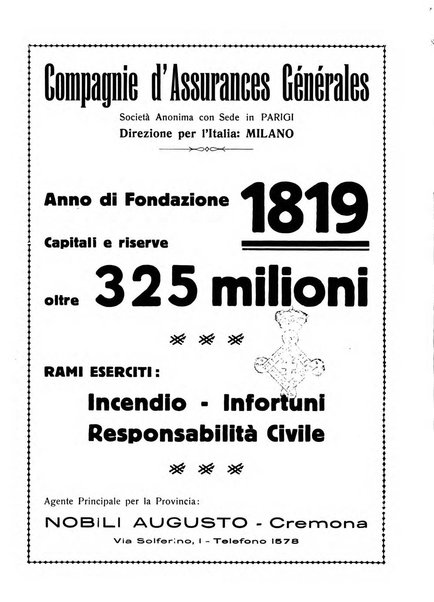 Cremona rivista mensile illustrata della Citta e Provincia