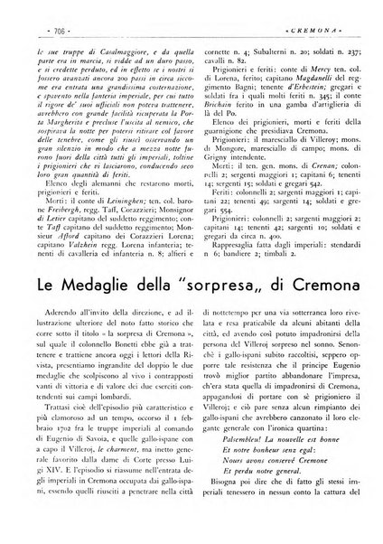 Cremona rivista mensile illustrata della Citta e Provincia