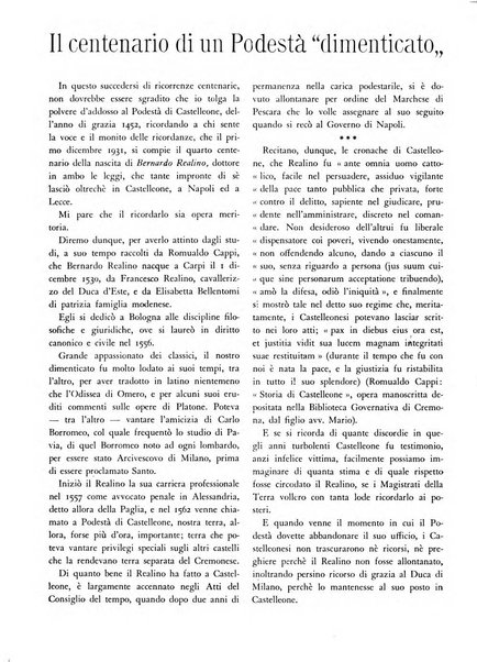 Cremona rivista mensile illustrata della Citta e Provincia