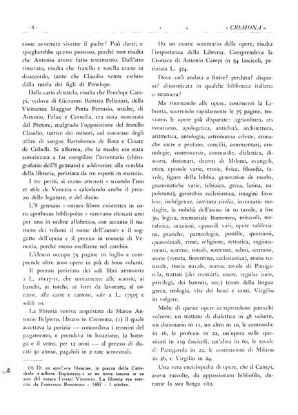 Cremona rivista mensile illustrata della Citta e Provincia