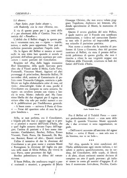 Cremona rivista mensile illustrata della Citta e Provincia