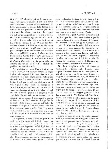 Cremona rivista mensile illustrata della Citta e Provincia