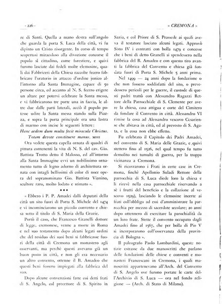 Cremona rivista mensile illustrata della Citta e Provincia