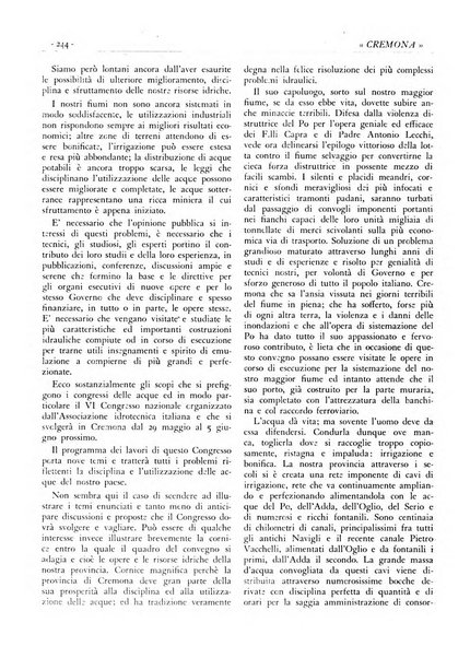 Cremona rivista mensile illustrata della Citta e Provincia