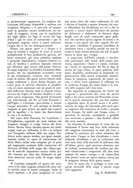 Cremona rivista mensile illustrata della Citta e Provincia