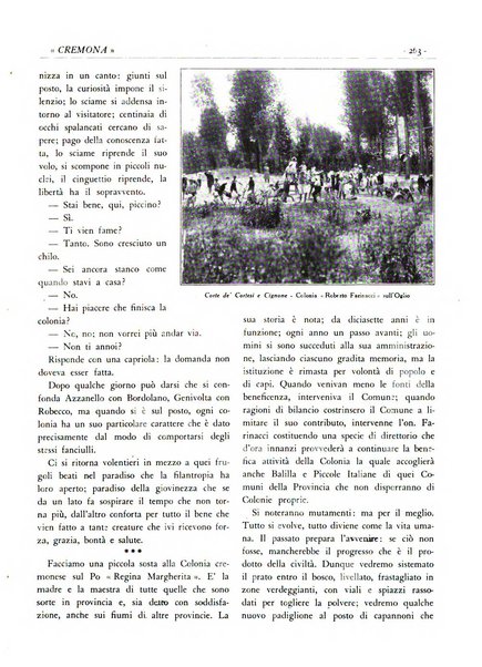 Cremona rivista mensile illustrata della Citta e Provincia