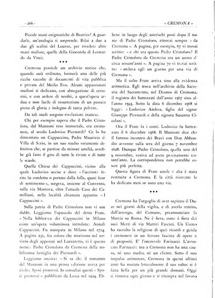 Cremona rivista mensile illustrata della Citta e Provincia