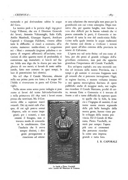 Cremona rivista mensile illustrata della Citta e Provincia