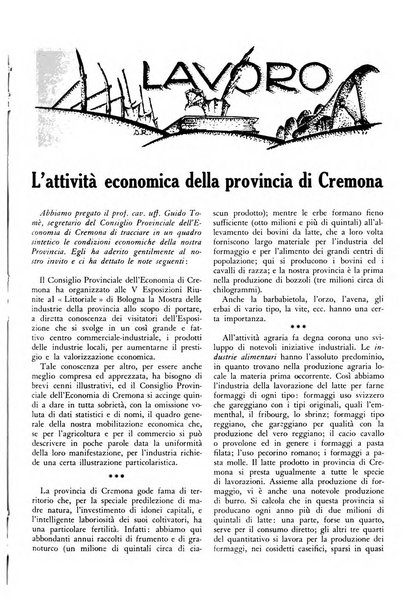 Cremona rivista mensile illustrata della Citta e Provincia