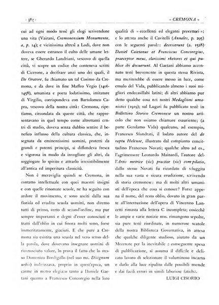 Cremona rivista mensile illustrata della Citta e Provincia