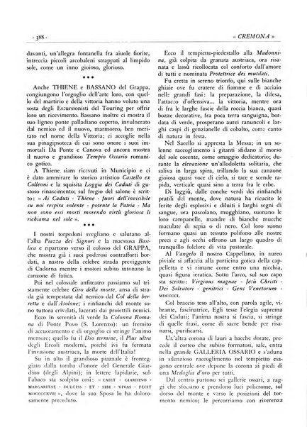 Cremona rivista mensile illustrata della Citta e Provincia