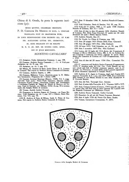 Cremona rivista mensile illustrata della Citta e Provincia