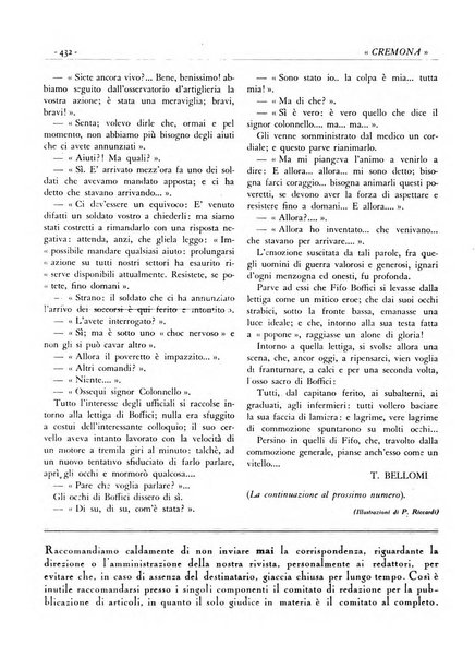 Cremona rivista mensile illustrata della Citta e Provincia