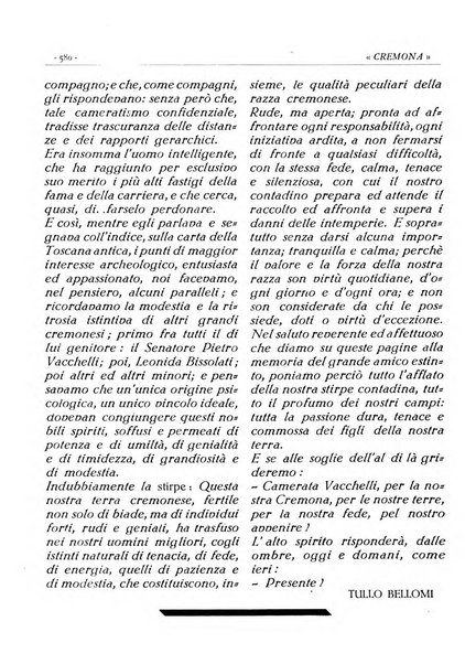 Cremona rivista mensile illustrata della Citta e Provincia