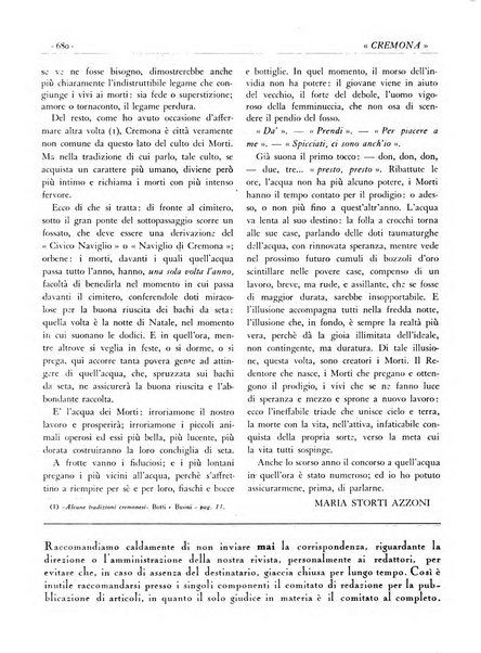 Cremona rivista mensile illustrata della Citta e Provincia