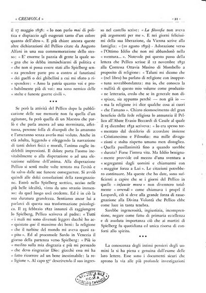 Cremona rivista mensile illustrata della Citta e Provincia