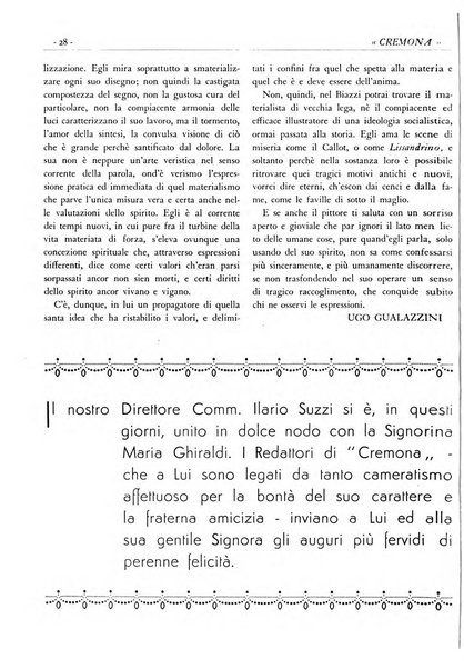 Cremona rivista mensile illustrata della Citta e Provincia