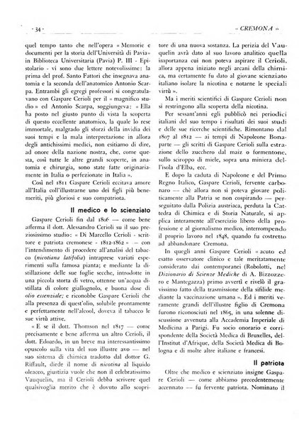 Cremona rivista mensile illustrata della Citta e Provincia