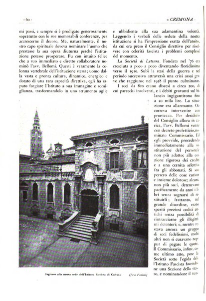 Cremona rivista mensile illustrata della Citta e Provincia