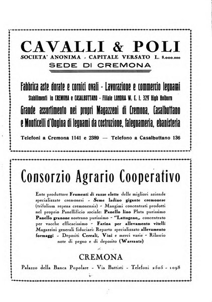 Cremona rivista mensile illustrata della Citta e Provincia