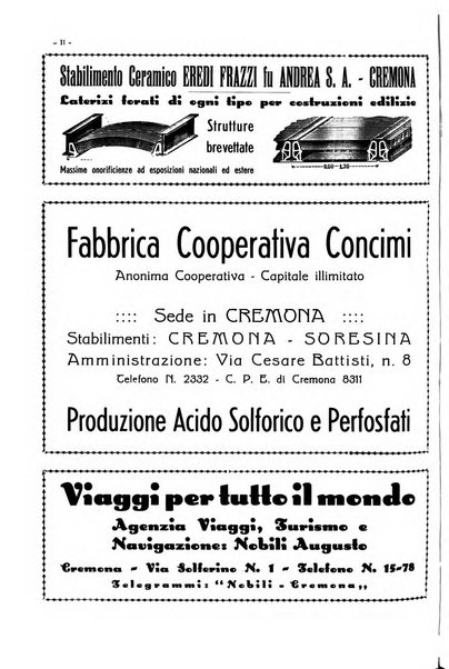 Cremona rivista mensile illustrata della Citta e Provincia