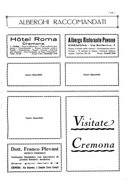 Cremona rivista mensile illustrata della Citta e Provincia