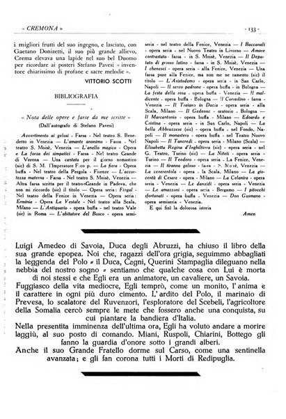 Cremona rivista mensile illustrata della Citta e Provincia